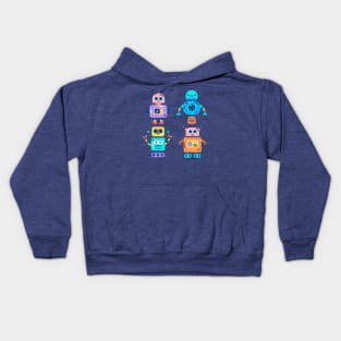 Happy Robot Kids Hoodie